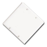 Leviton 80725 Nylon 2 Gang Blank Wallplate